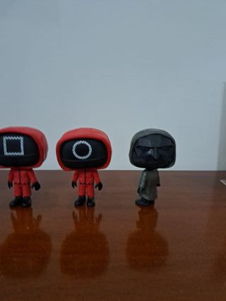 Statuette in gomma stile Squid Game