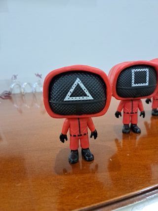 Statuette in gomma stile Squid Game