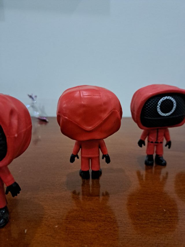 Statuette in gomma stile Squid Game