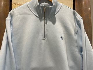 Sudadera Penguin Media Cremallera Azul  XXL