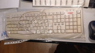 Teclado TUALIN QWERTY Beige