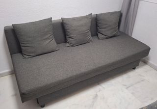Sofá Cama Asarum Ikea Gris