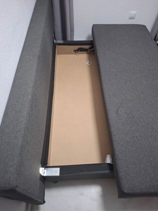 Sofá Cama Asarum Ikea Gris