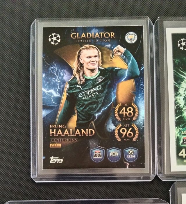 Erling Haaland x4 Topps Match Attax