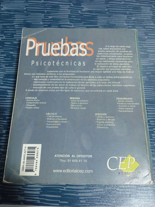 Pruebas psicotécnicas