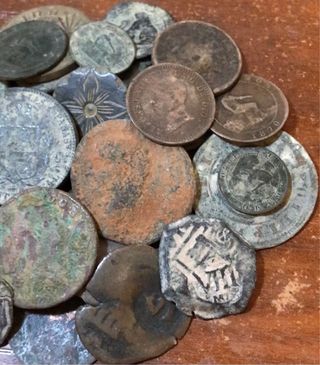 Lote 25 Monedas Para Limpiar + Regalo