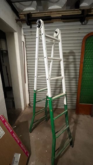 Escalera transformable telescopica