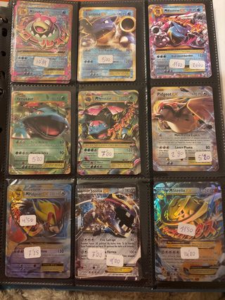 Lote Cartas Pokémon Mega M Slowbro, Blastoise, Ven
