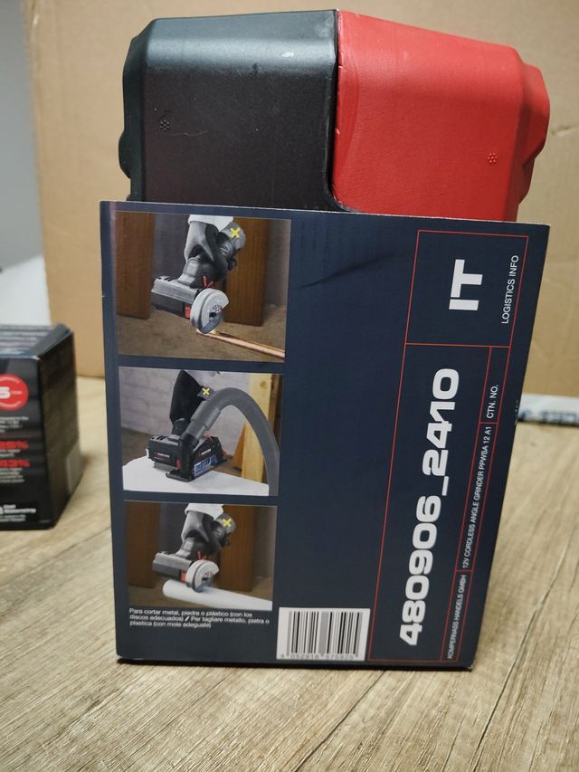 Smerigliatrice  Parkside 12V + batteria 5ah