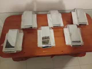 6 Lámparas LED de Pared 
