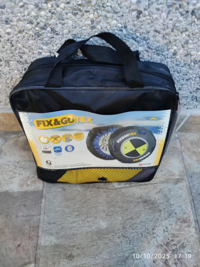 CADENAS NIEVE, FUNDAS TEXTILES FIX&GOTEX-TALLA F