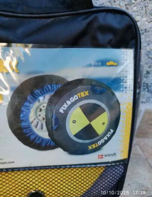 CADENAS NIEVE, FUNDAS TEXTILES FIX&GOTEX-TALLA F