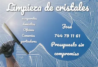 Limpieza de cristales,