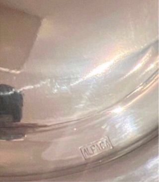 Bandeja redonda decorativa de metal