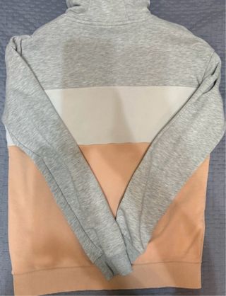 Felpa Fila con cappuccio donna grigio/rosa