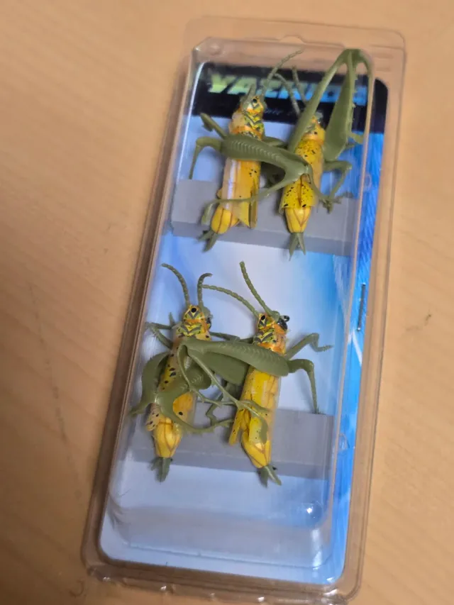 Señuelos Pesca Saltamontes (Pack 4)