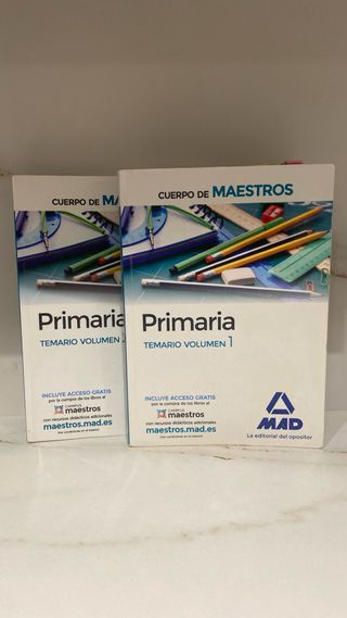 Libros oposiciones maestros - primaria
