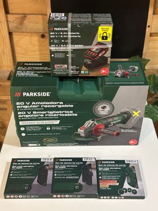 Parkside Radial 20V + Discos