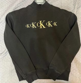 Felpa Calvin Klein donna nera