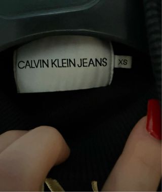 Felpa Calvin Klein donna nera