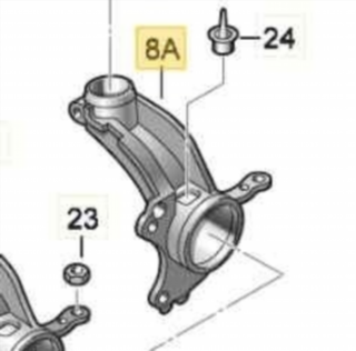 MANGUETA DELANTERA DERECHA SEAT IBIZA SC (6