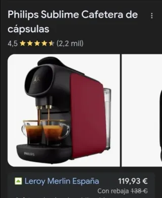 Cafetera LOR Barista Philips