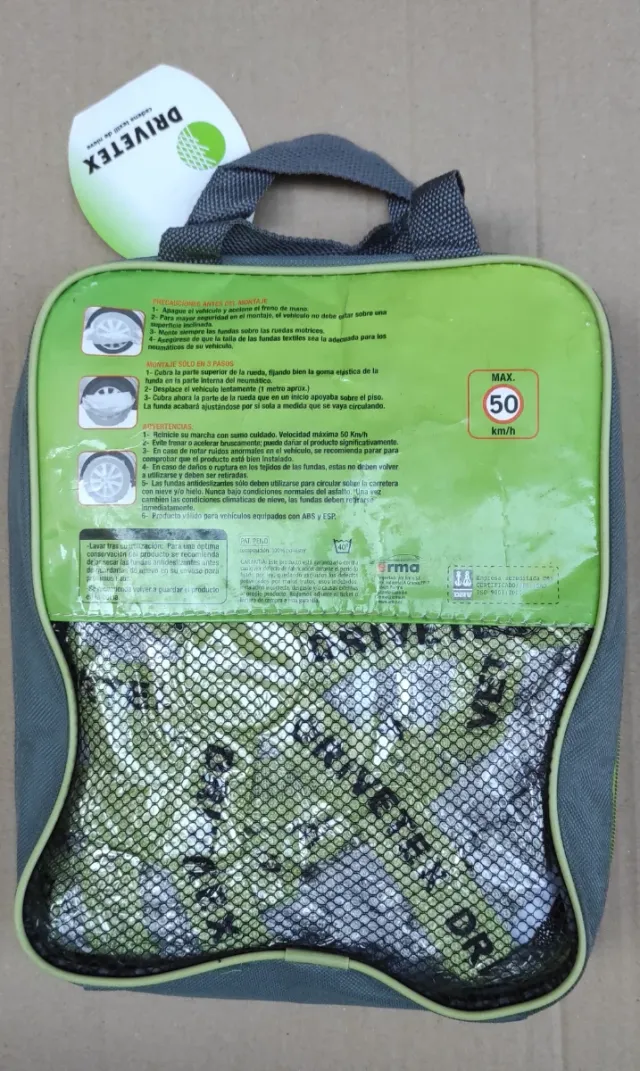 Cadenas textiles para nieve DRIVETEX talla 78