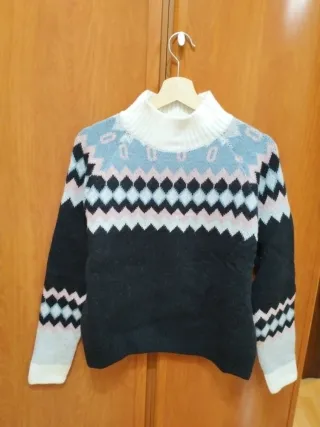 Jersey cuello alto Miss Kiss, talla L