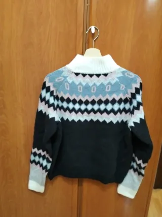 Jersey cuello alto Miss Kiss, talla L