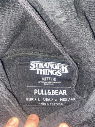 Sudadera Stranger Things Talla L