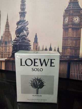 Loewe Solo Platinum EDT 100ml (Antiguo)