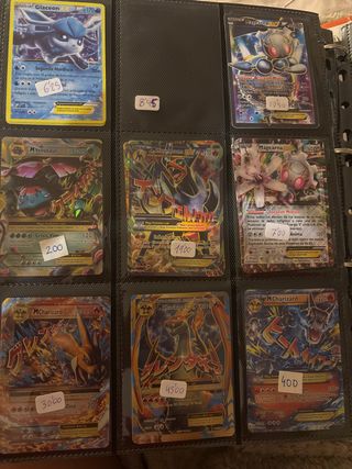 Cartas Pokémon EX Mega Evolución