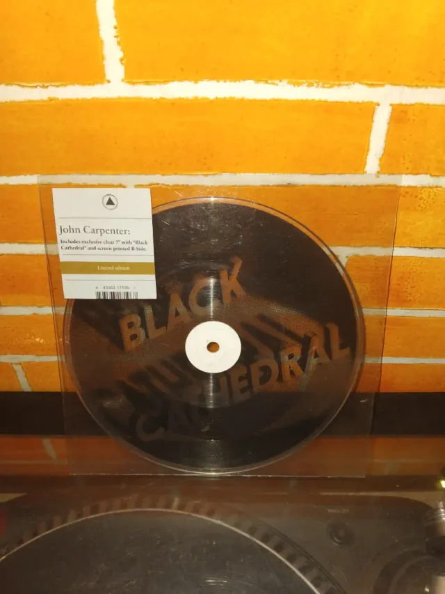 LP 7" John Carpenter - Black Cathedral