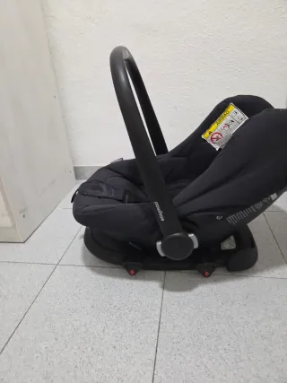 Silla de coche grupo 0+ negra