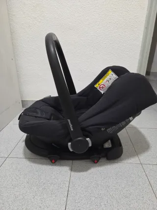 Silla de coche grupo 0+ negra