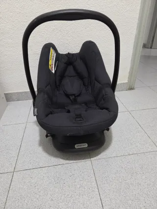 Silla de coche grupo 0+ negra