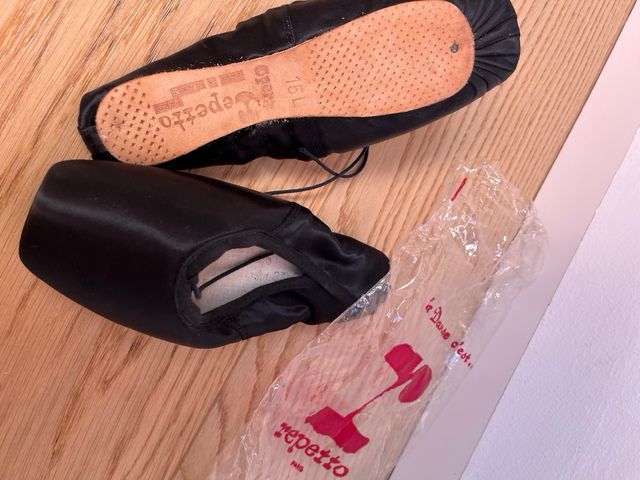 Zapatillas de ballet punta negras Remeto talla 36