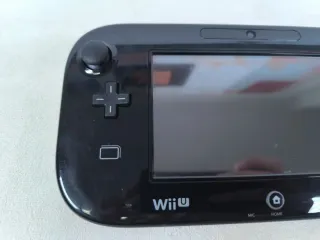 Nintendo Wii U Negra Completa