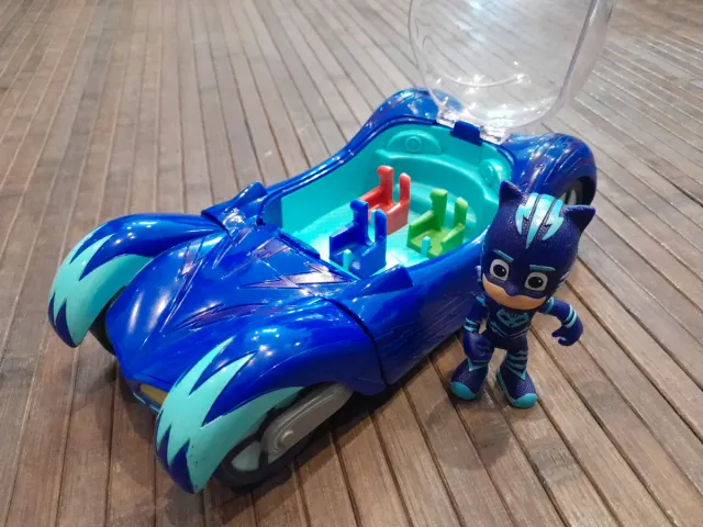 Coche Gatuno PJ-Mask Grande Luces Sonido