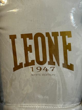 Guantes Boxeo Leone 1947 16oz Blanco