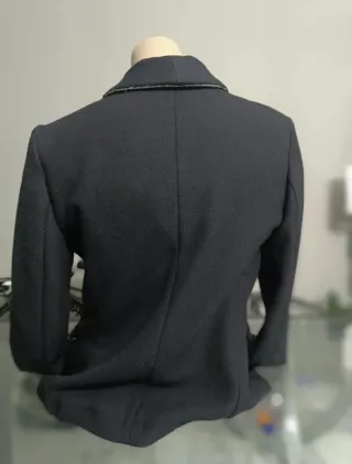 MANGO Blazer  Talla 38 Negra Americana 
