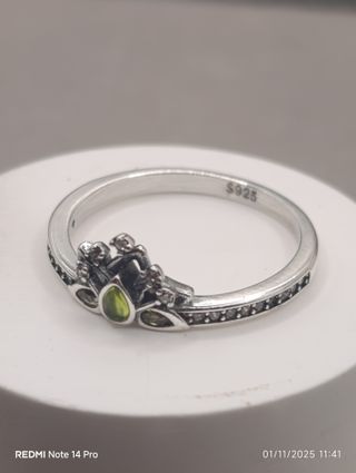 Anillo Princesa S925 R303 CUATRO TALLAS y COLORES