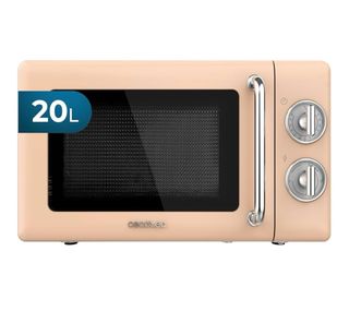 Microondas Beige Estilo Retro