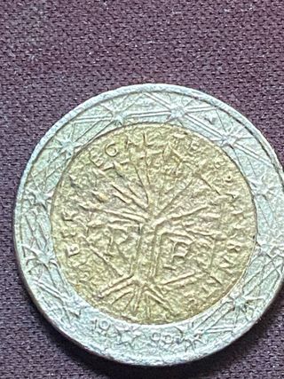 Moneda 2 € Francia 1999