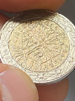 Moneda 2 € Francia 1999