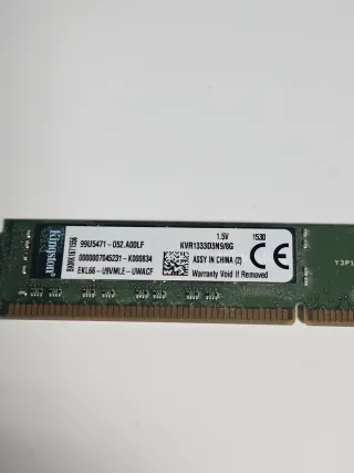 Memoria RAM Kingston 8GB DDR3