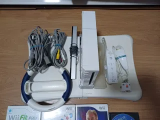 Nintendo Wii + Juegos y Accesorios