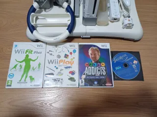 Nintendo Wii + Juegos y Accesorios