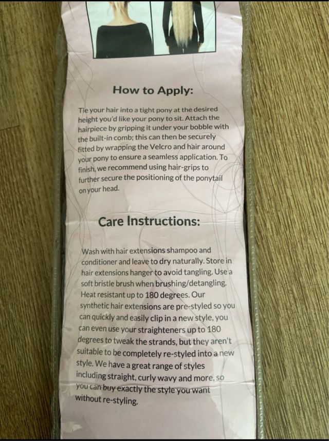 Extensiones Coletero HOLLY LASH marrón