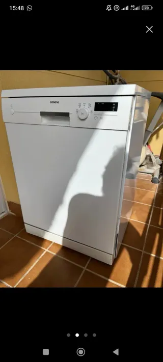 Lavavajillas Siemens Blanco